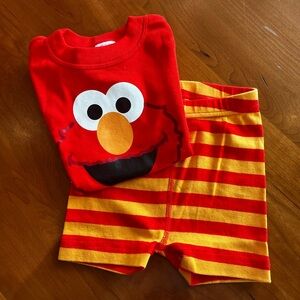 Hanna Andersson x Sesame Street Elmo Pajama Set – Size 4
